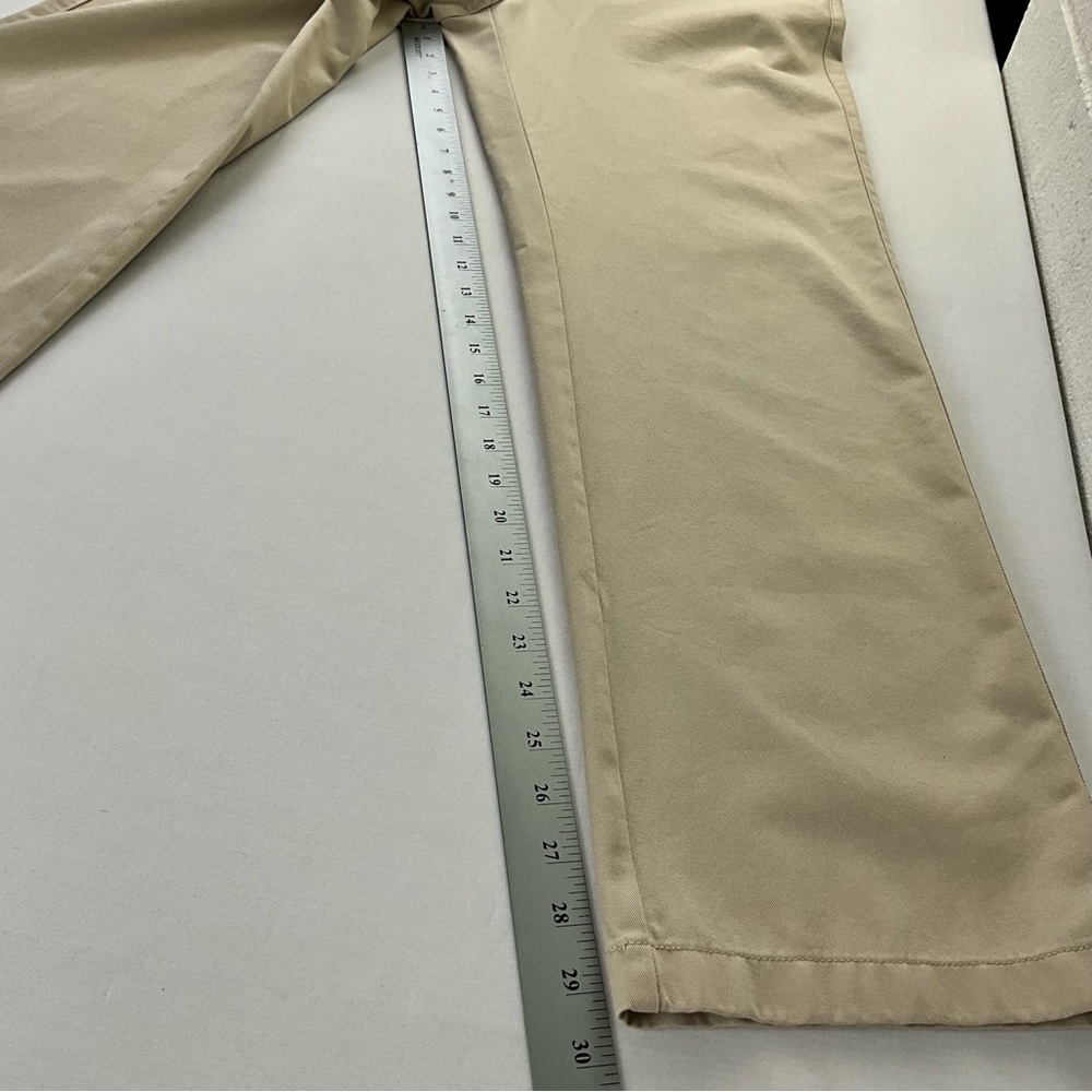 L.L.Bean women beige pant classic fit, wrinkle free Size 6 Regular NWT - Picture 14 of 16
